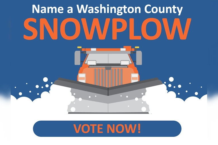 Washington County Residents Gear Up to Name Their Snowplows, Finalists Await Votes