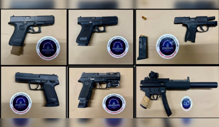 Washington D.C. Police Seize 27 Illegal Firearms in a Week, Including Ghost Gun and Rifles