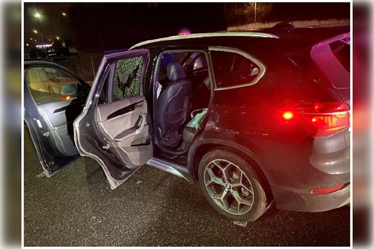 Washington State Patrol Seeks Witnesses to Shooting on I-405 as Suspect in Silver Ford Crown Victoria Remains At Large