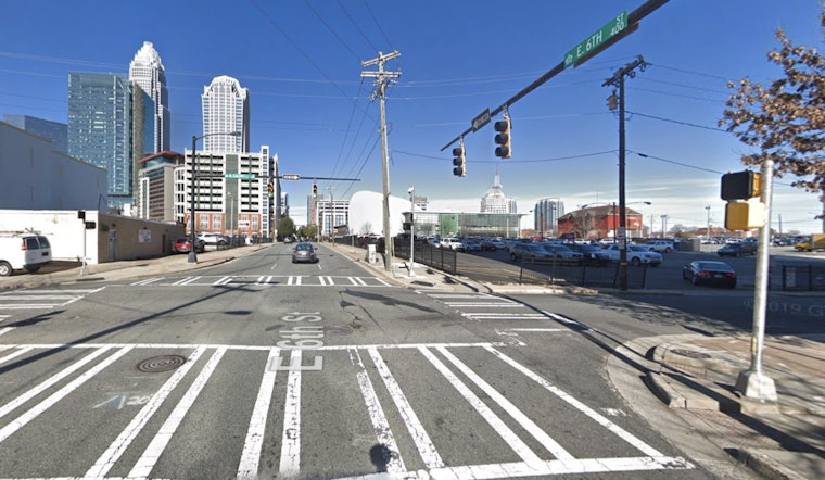 Water Main Break Forces Closure of Key Uptown Charlotte Road Near Spectrum Center