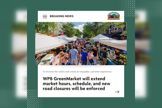 West Palm Beach Increases Security at Popular GreenMarket Following Public Safety Concerns