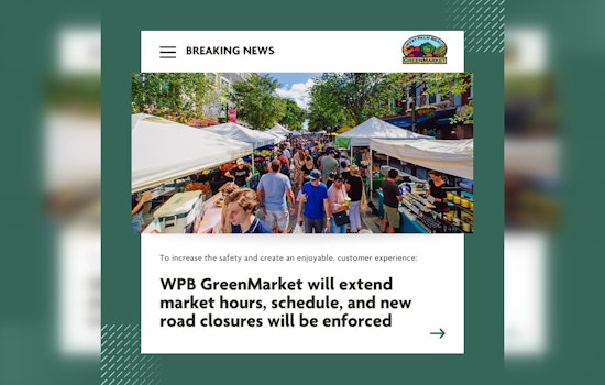 West Palm Beach Increases Security at Popular GreenMarket Following Public Safety Concerns