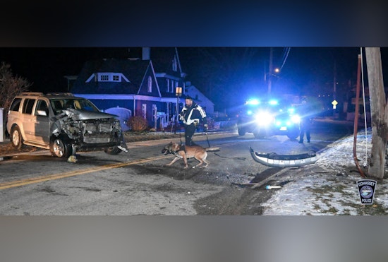 West Yarmouth Man Charged with OUI After Crashing Car and Snapping Utility Pole in Cohasset