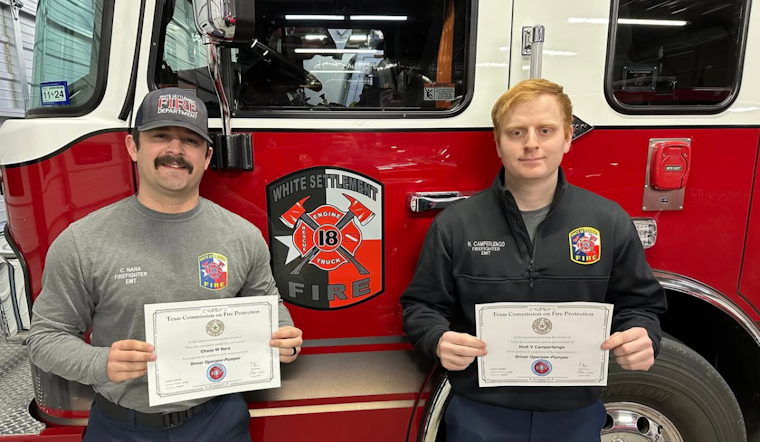 White Settlement Firefighters Achieve Driver Operator-Pumper Certification, Uplifting Community Safety Standards