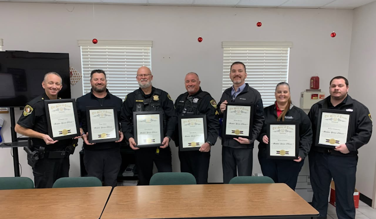 White Settlement Officers Awarded Master Peace Officer License in Texas State Proclamation