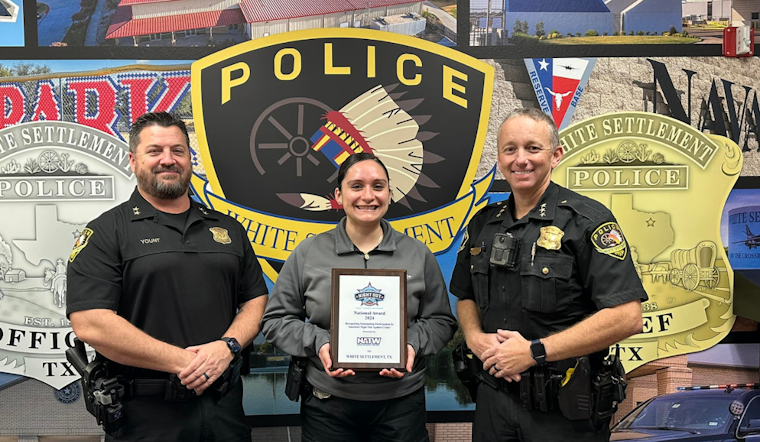 White Settlement Police Celebrated for National Night Out Success, Corporal Gonzalez's Efforts Commended