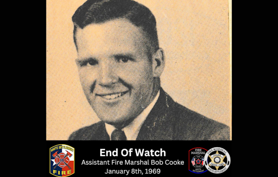 White Settlement Remembers Assistant Fire Marshal Bob Cooke, a Local Hero Lost in the Line of Duty