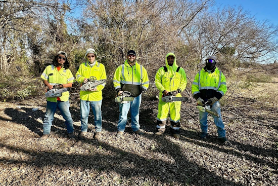 White Settlement Stormwater Team Enhances Bridge Safety and Urban Beauty with Maintenance and Tree-Lifting