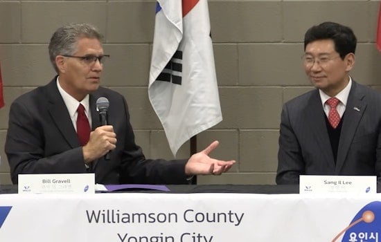 Williamson County, Texas Embraces Sister City Relations with Yongin, South Korea Amidst Major Semiconductor Initiatives