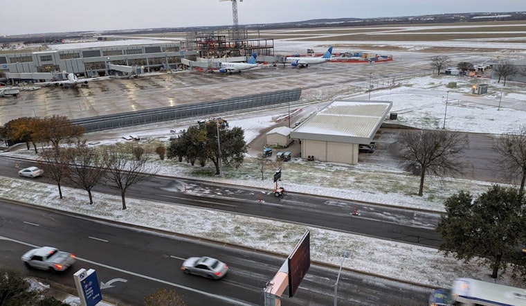 Winter Storm Disrupts Flights at Austin Airport, Houston Airports Halt Operations Amid Rare Texas Snow Event