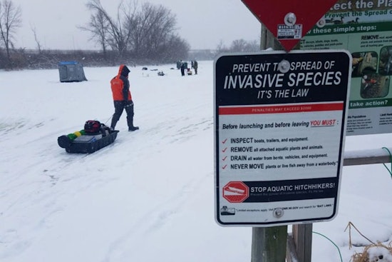Wisconsin DNR Urges Ice Fishers to Combat Invasive Species This Winter