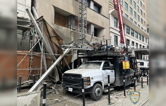 Worker Hospitalized Following Downtown Houston Scaffolding Collapse Near Historic Battelstein's Building