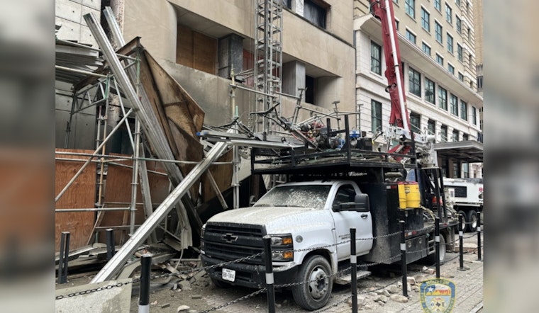Worker Hospitalized Following Downtown Houston Scaffolding Collapse Near Historic Battelstein's Building
