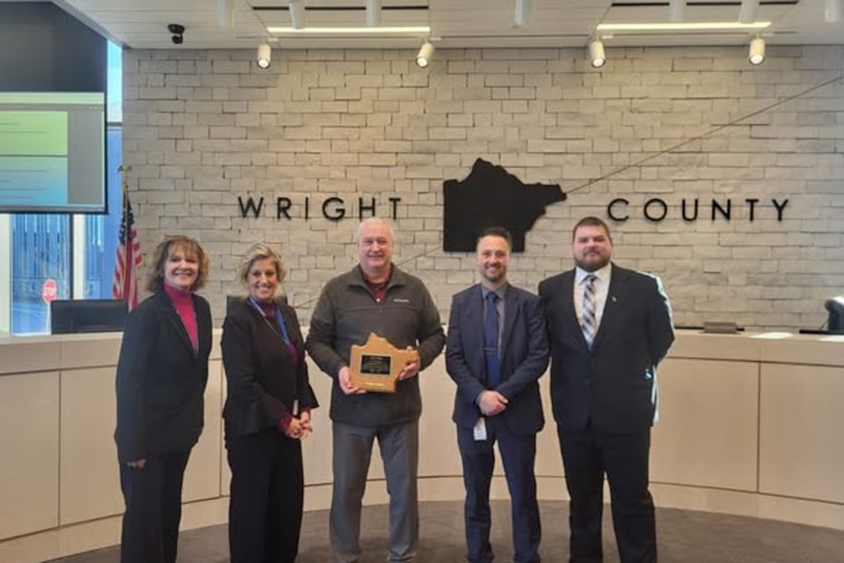 Wright County Honors Retiring Public Servants, Surveyor Steve Jobe and Assistant County Attorney Mark Erickson Celebrate Decades of Service