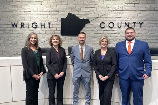 Wright County Welcomes Leadership for 2025: Commissioners Vetsch and Moynagh Sworn In