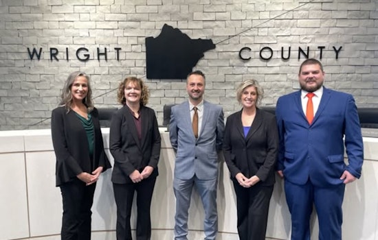 Wright County Welcomes Leadership for 2025: Commissioners Vetsch and Moynagh Sworn In