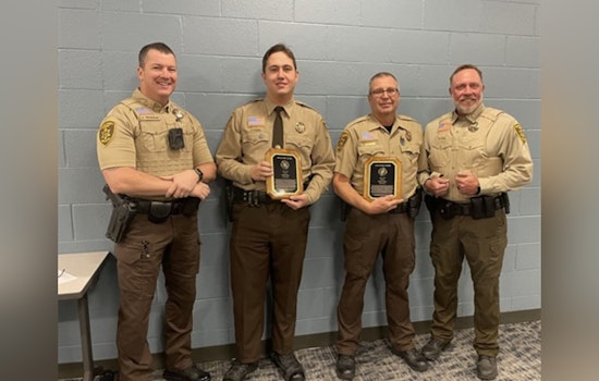 Yavapai County Detention Officers Honored with Lifesaving Award for Preventing Inmate Suicide in Prescott