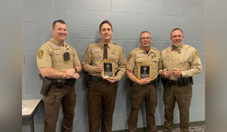 Yavapai County Detention Officers Honored with Lifesaving Award for Preventing Inmate Suicide in Prescott