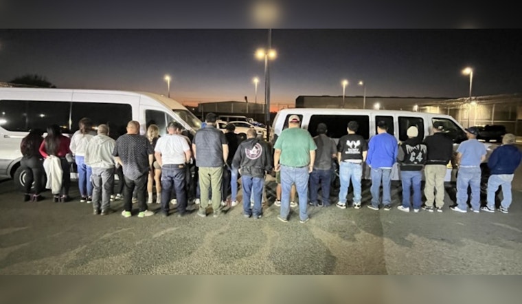 26 Arrested in Hesperia Cockfighting Raid; San Bernardino County Sheriff Seizes Firearms, Cash, and Fighting Gear