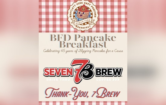 7Brew Coffee Joins Forces with Bartlett Fire Department for 45th Annual Pancake Breakfast