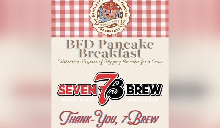 7Brew Coffee Joins Forces with Bartlett Fire Department for 45th Annual Pancake Breakfast