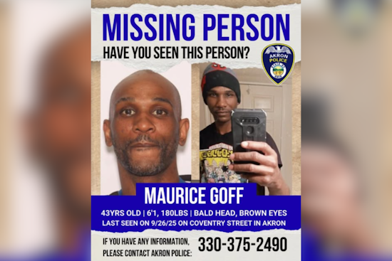 Akron Police Seek Public's Aid in Search for Missing Man Maurice Goff
