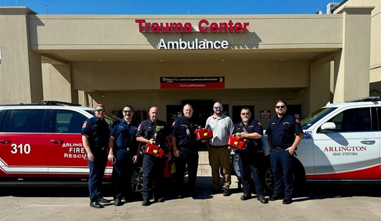 Arlington EMS Revolutionized: First Responders Now Equipped with Whole Blood for Lifesaving Care