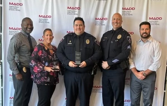 Arlington Police Officers Honored by MADD Texas for Pioneering Drunk Driving Education in Schools