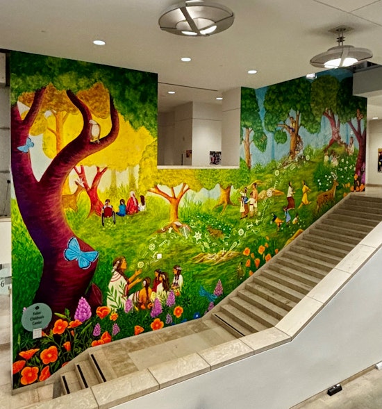 New Mural at San Francisco Main Library Celebrates Indigenous Heritage and Storytelling
