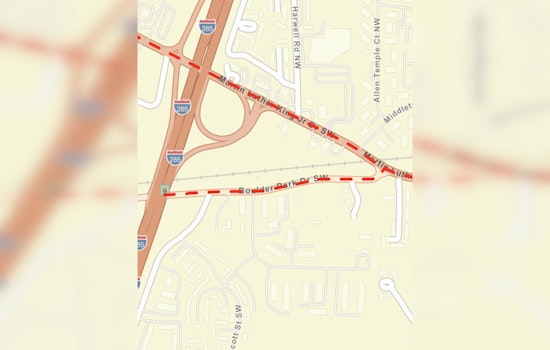 Atlanta Announces Lane Closures on Boulder Park Drive SW for Resurfacing – Commuters Advised to Expect Delays