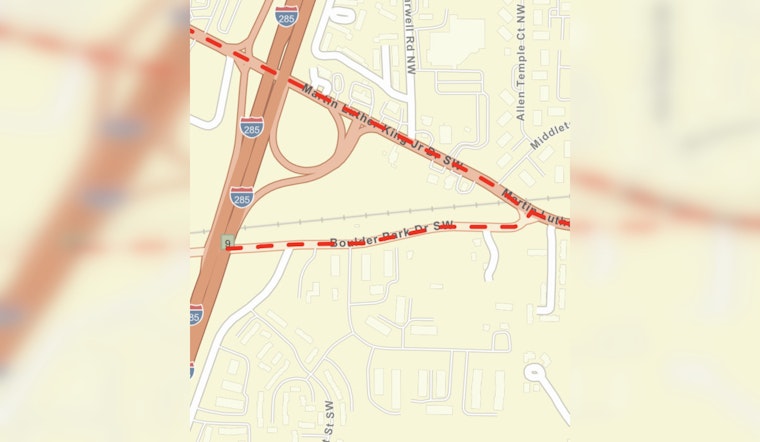 Atlanta Announces Lane Closures on Boulder Park Drive SW for Resurfacing – Commuters Advised to Expect Delays