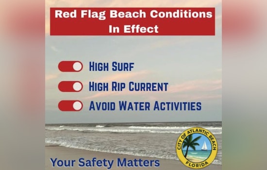 Atlantic Beach Lifeguards Issue No-Water Activity Mandate Due to Dangerous Ocean Conditions