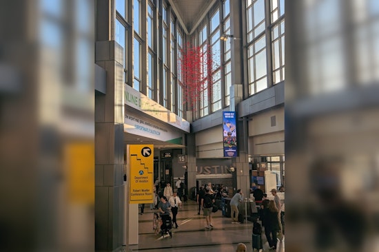 Austin Airport Unveils Beili Liu's 'Convergence / Austin' Art Installation Reflecting City's Cultural Diversity
