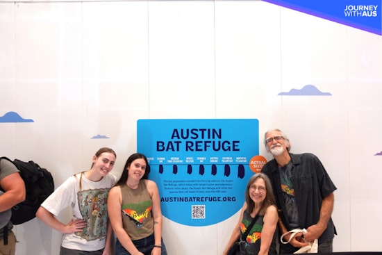 Austin Airport Welcomes Travelers with Vibrant Bat Exhibit in Partnership with Austin Bat Refuge
