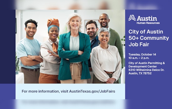 Austin Opens Doors to Seasoned Job Seekers with 50+ Community Job Fair on October 14