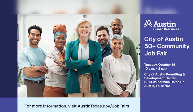 Austin Opens Doors to Seasoned Job Seekers with 50+ Community Job Fair on October 14