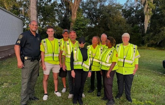 Baker County School Crossing Guards Outfitted with New Light-Up Vests to Enhance Safety