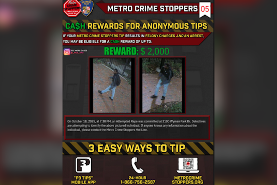 Baltimore Police Seek Public's Help in Identifying Suspect in Attempted Rape on Johns Hopkins Campus