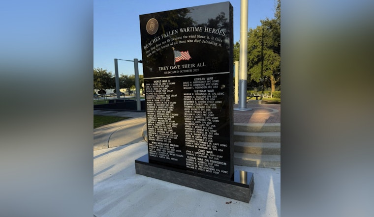 Beaches Communities to Honor Fallen Wartime Heroes with New Monument in Atlantic Beach