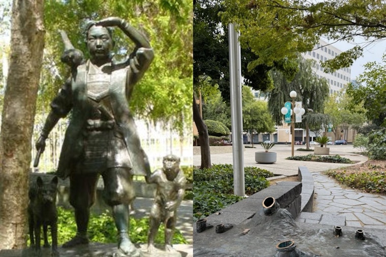 Beloved "Momotaro" Statue Stolen from Veterans Memorial Park in San Jose, Police Seek Public's Help