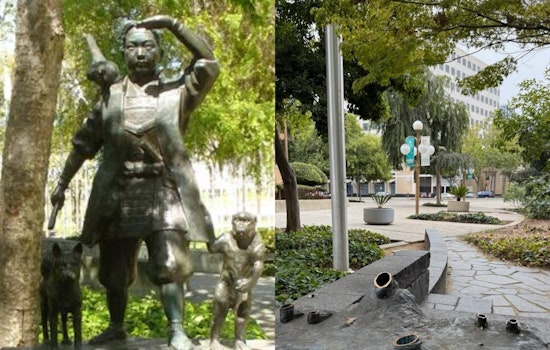 Beloved "Momotaro" Statue Stolen from Veterans Memorial Park in San Jose, Police Seek Public's Help