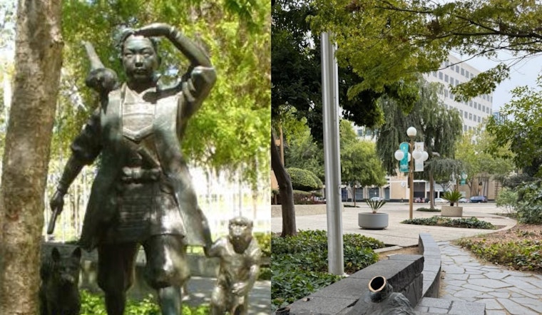 Beloved "Momotaro" Statue Stolen from Veterans Memorial Park in San Jose, Police Seek Public's Help