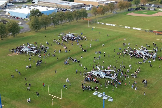 Bensalem High School Hosts Spectacular Military Exhibition for Navy and Marine Corps 250th Anniversary