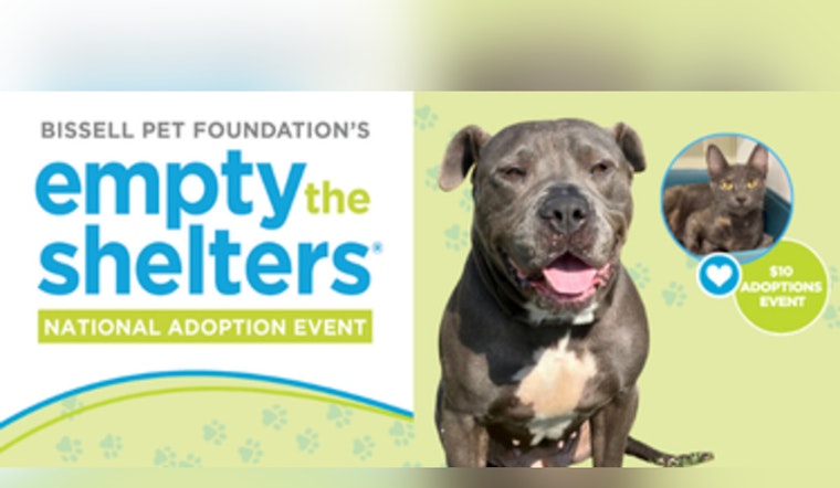 BISSELL Pet Foundation Partners with 300 Shelters to 'Empty the Shelters' Nationwide, Offers Reduced Adoption Fees