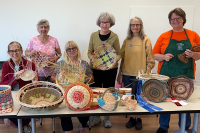 Blaine, MN's Mary Ann Young Center Invites Community to Weave Creativity in Basketmaking Group
