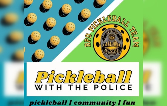 Blaine Police Serve Up Community Spirit with "Pickleball with the Police" Event