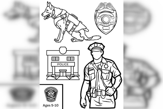 Bloomington Police Department Extends Coloring Contest Deadline, Offers Treat-Filled Drop-Off and Great Wolf Lodge Prize