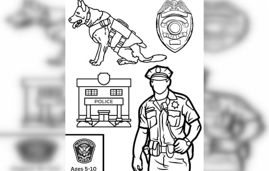 Bloomington Police Department Extends Coloring Contest Deadline, Offers Treat-Filled Drop-Off and Great Wolf Lodge Prize