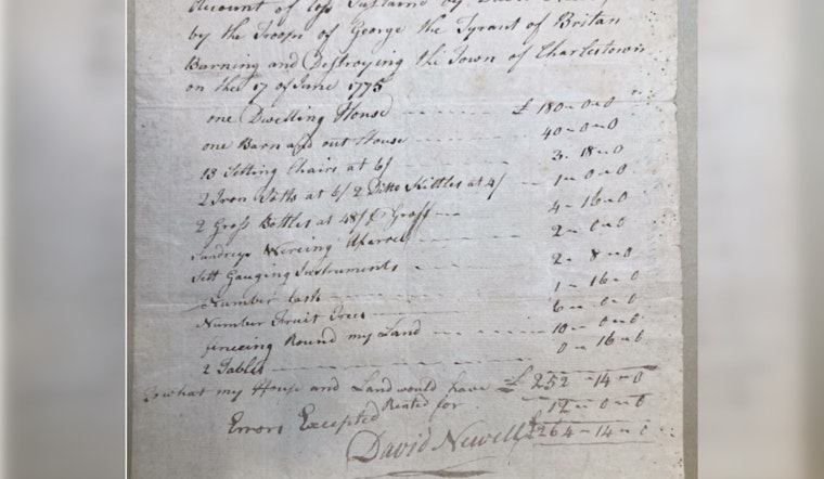 Boston Archaeology Program Unveils 586 Charlestown Claims from Revolutionary War's Fallout