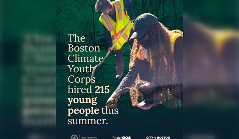 Boston Mayor Michelle Wu Celebrates Inaugural Success of Boston Climate Youth Corps, Tees Up Green Future for Youth Employment